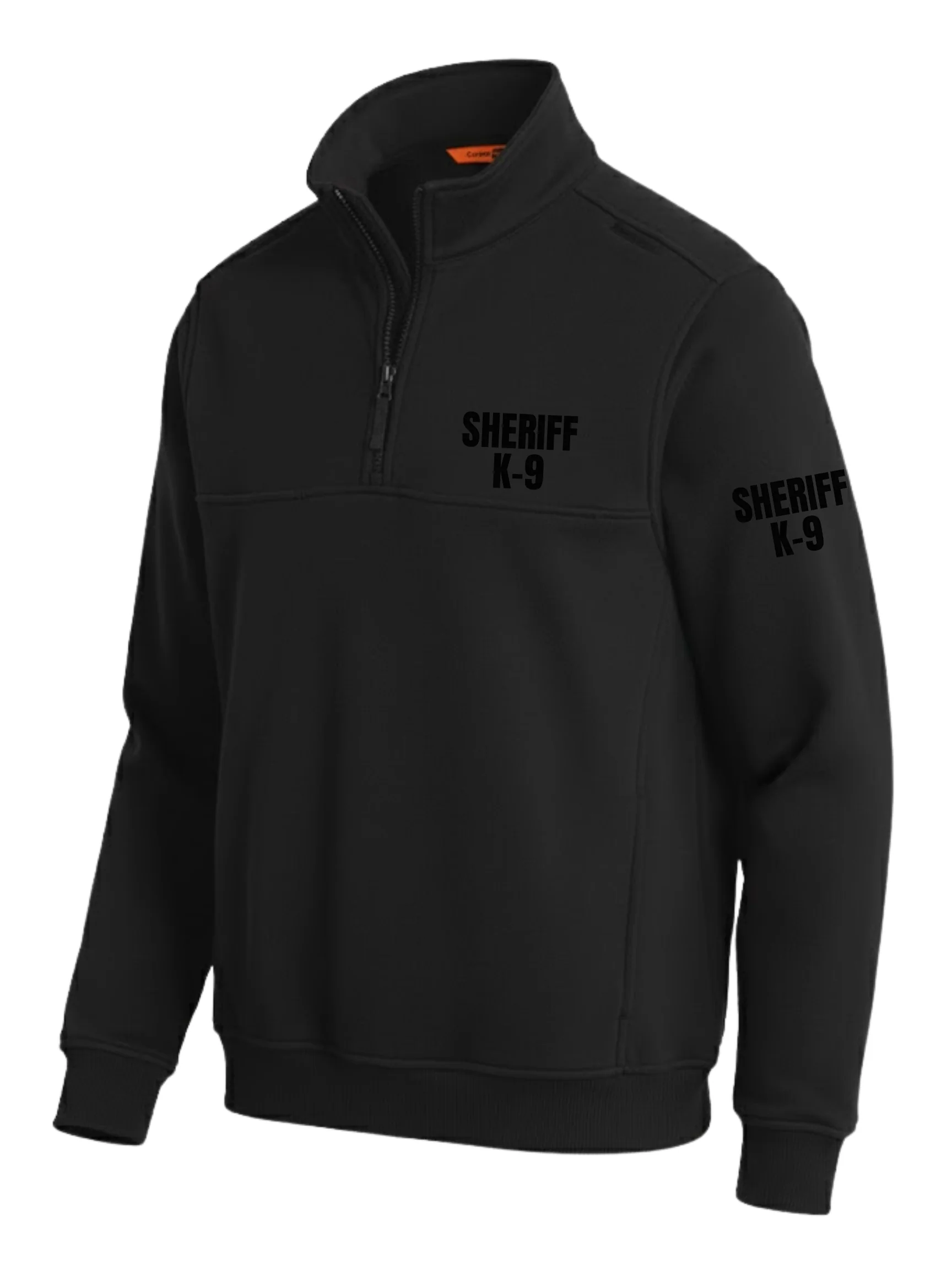 Black Sheriff K-9 Men's Fleece Job Shirt (Black) - Image 2