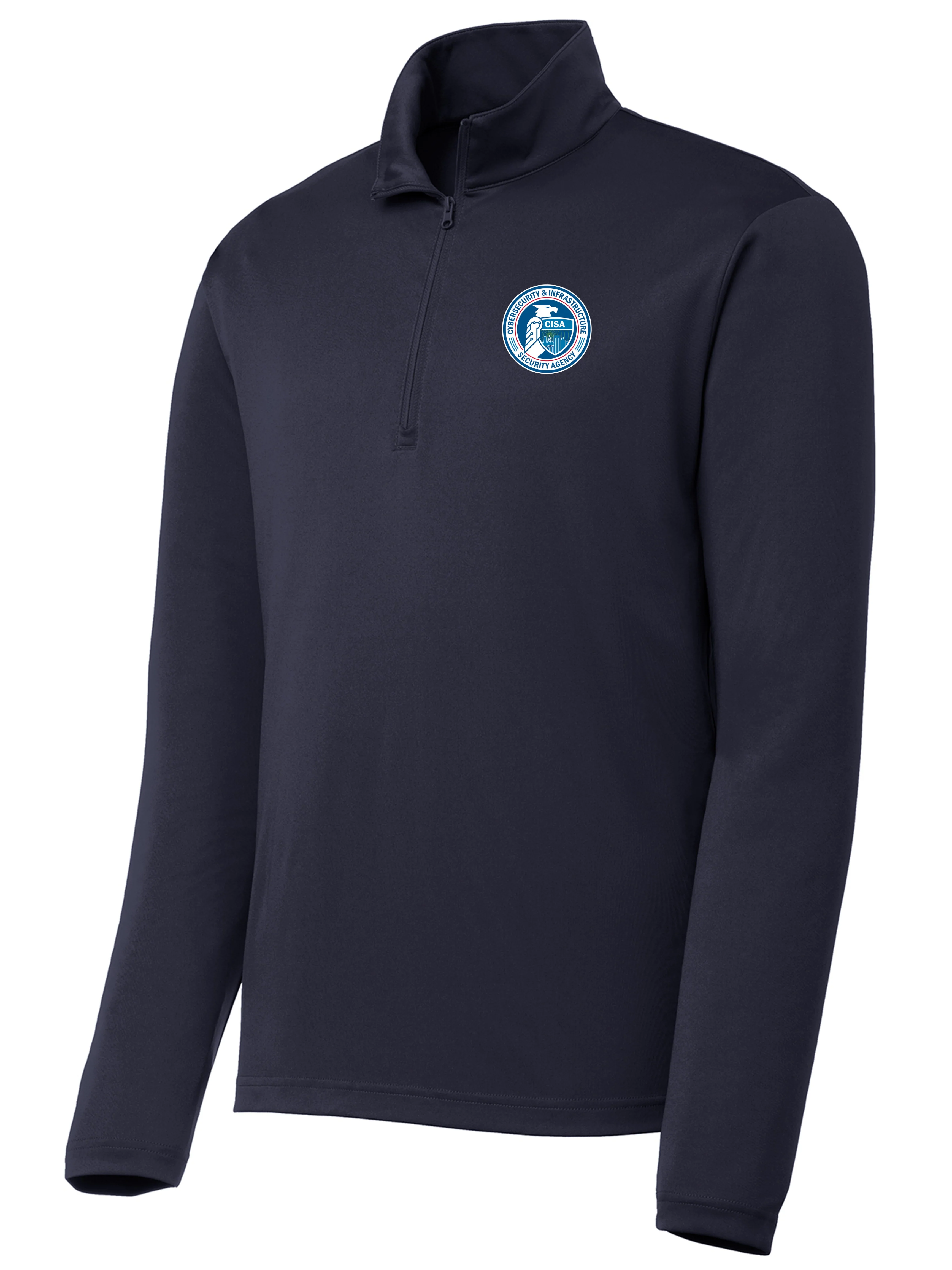 CISA Men's Lightweight Dri Fit 1/4 Zip - Image 2