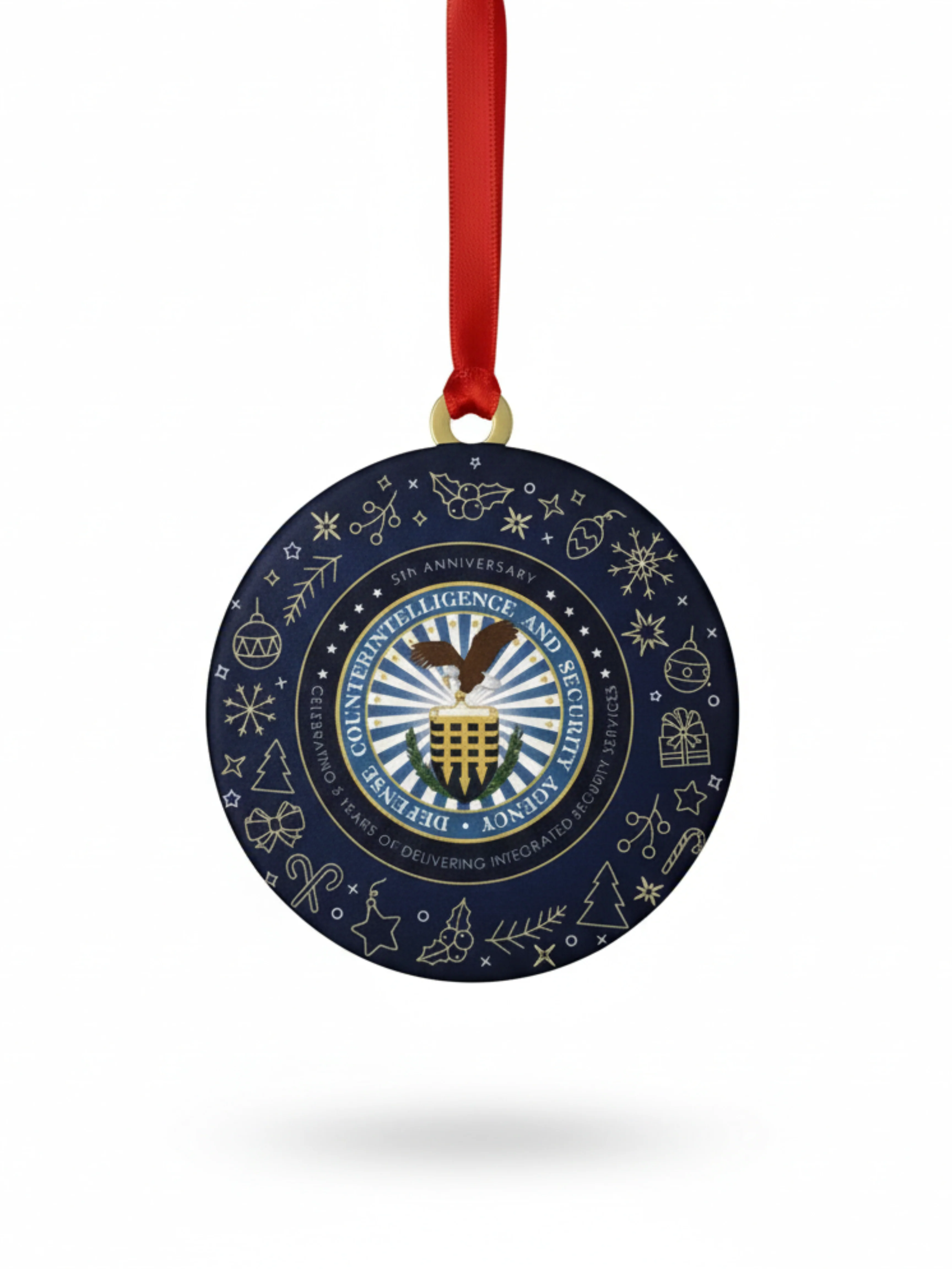 DCSA 2025 Holiday Tree Ornament - Image 2