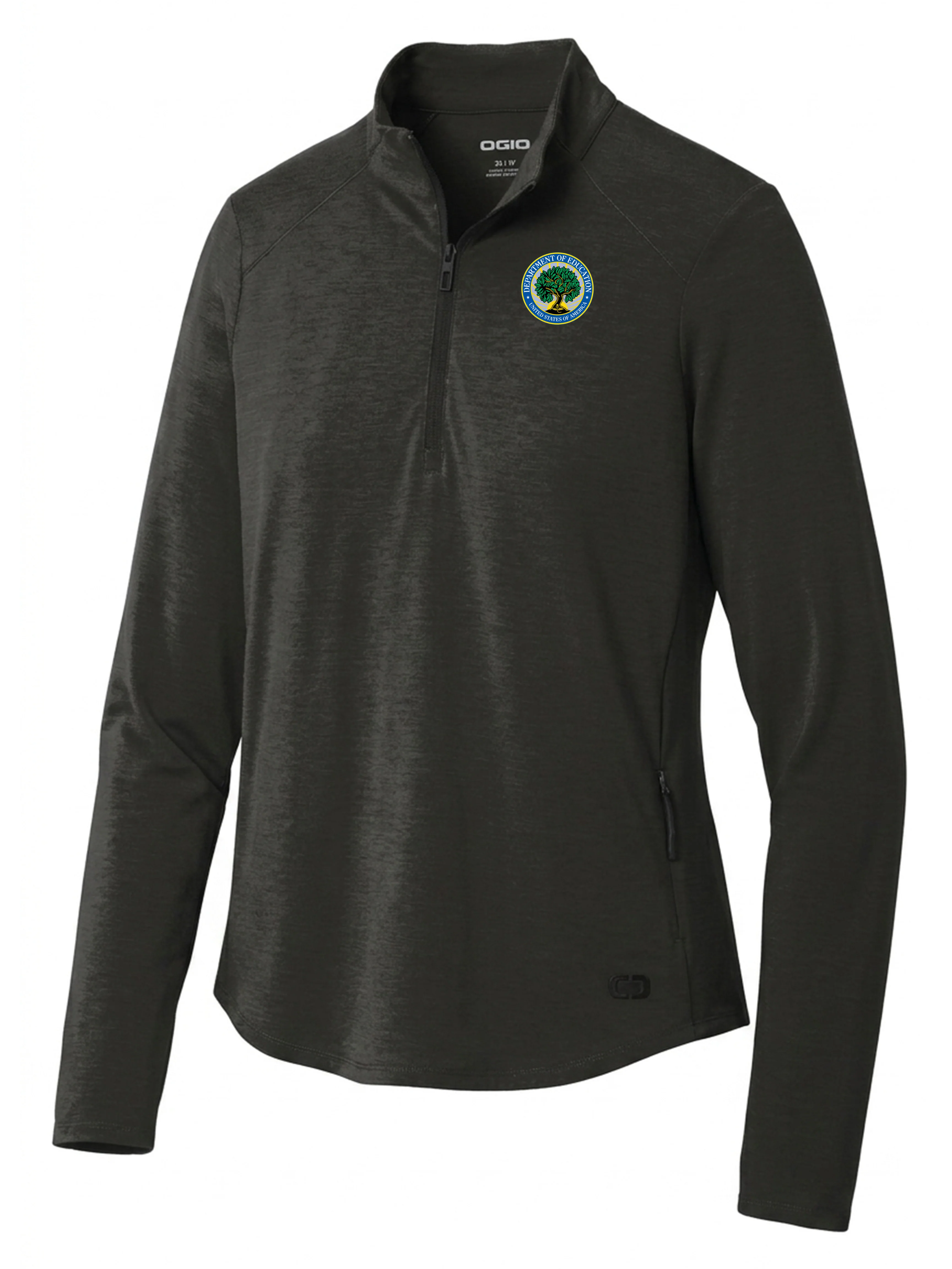 Department of Education Women's Motion 1/4 Zip