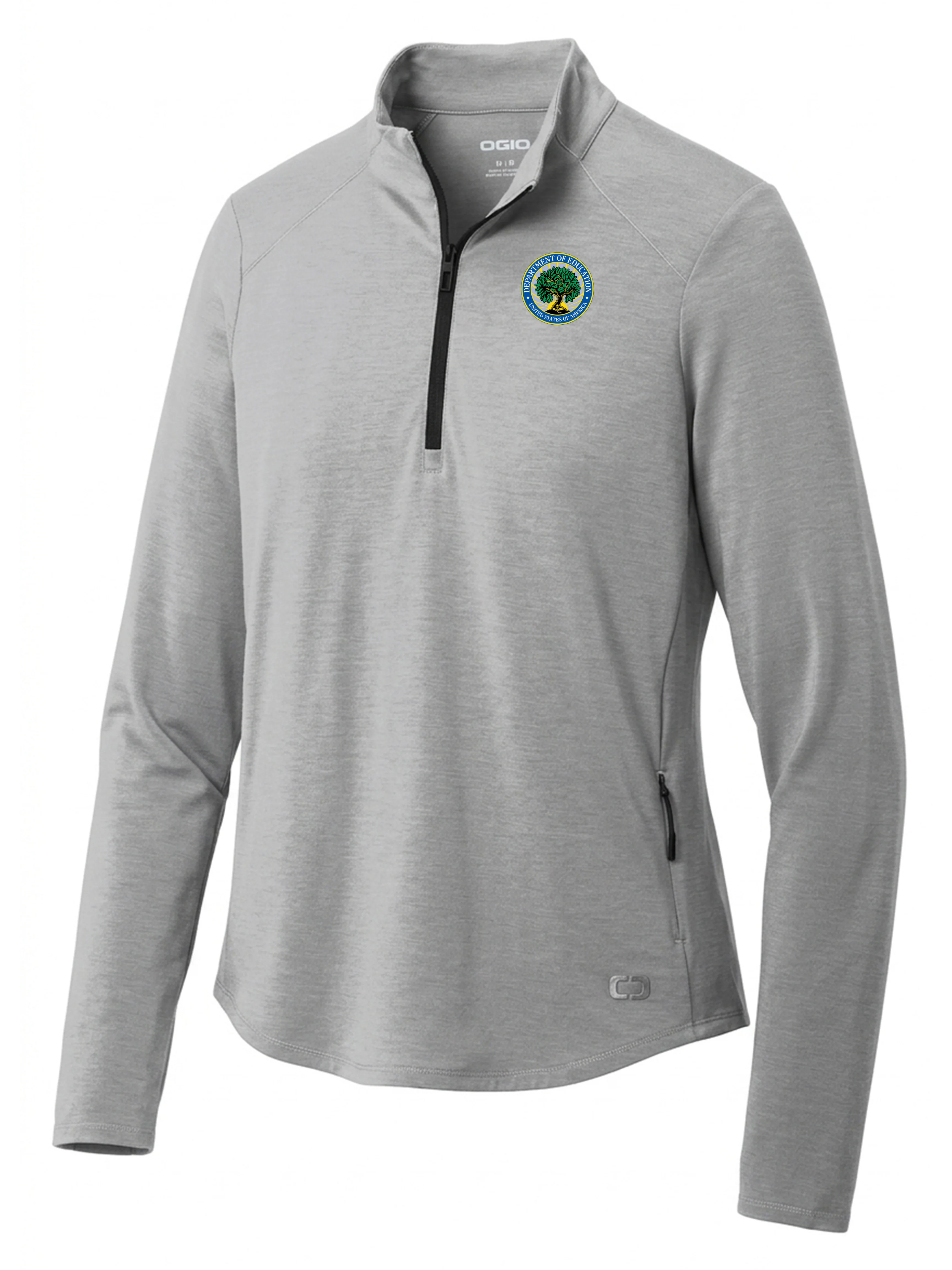 Department of Education Women's Motion 1/4 Zip - Image 2