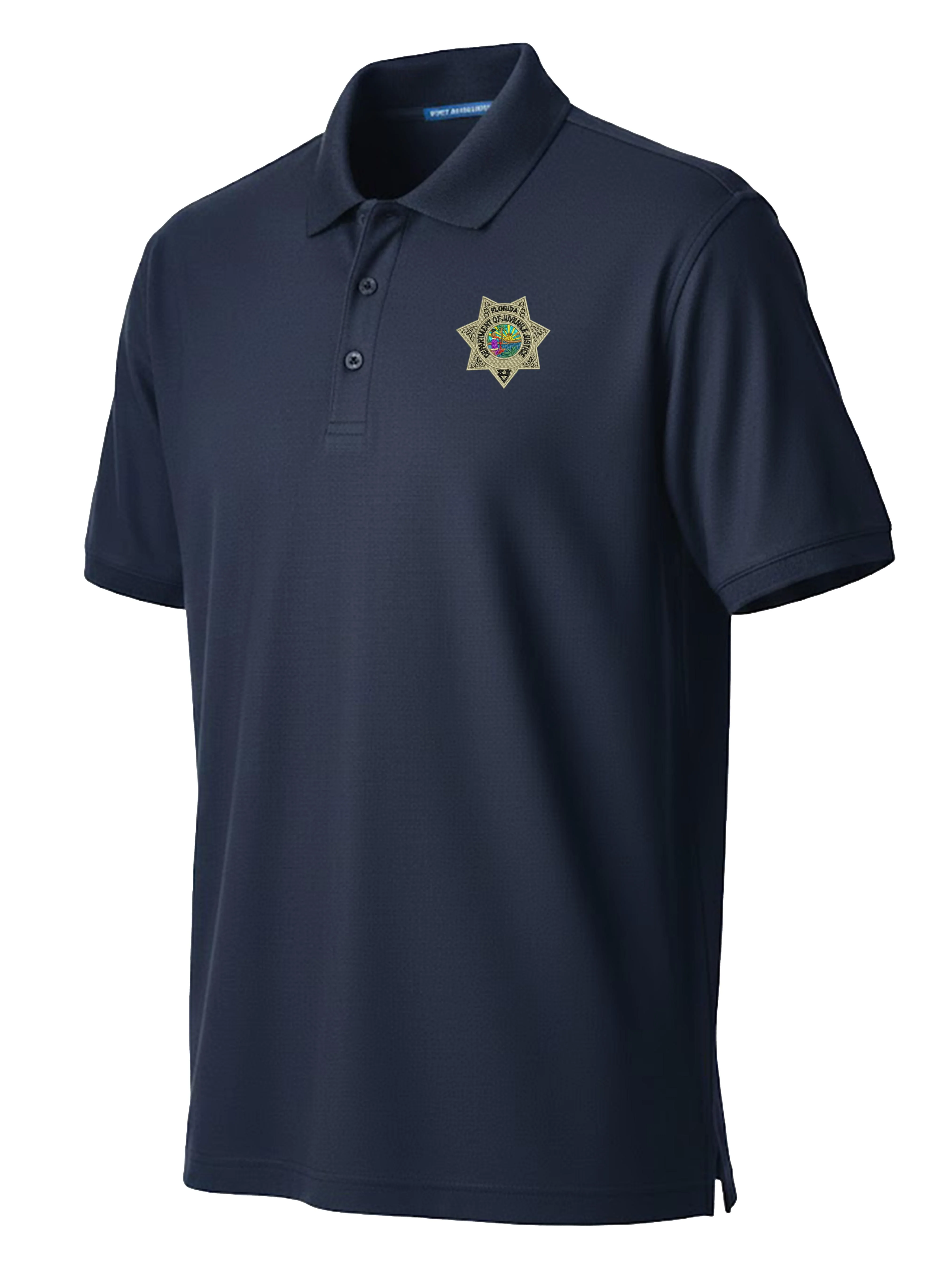 Florida Department of Juvenile Justice Mens Polo - Image 4