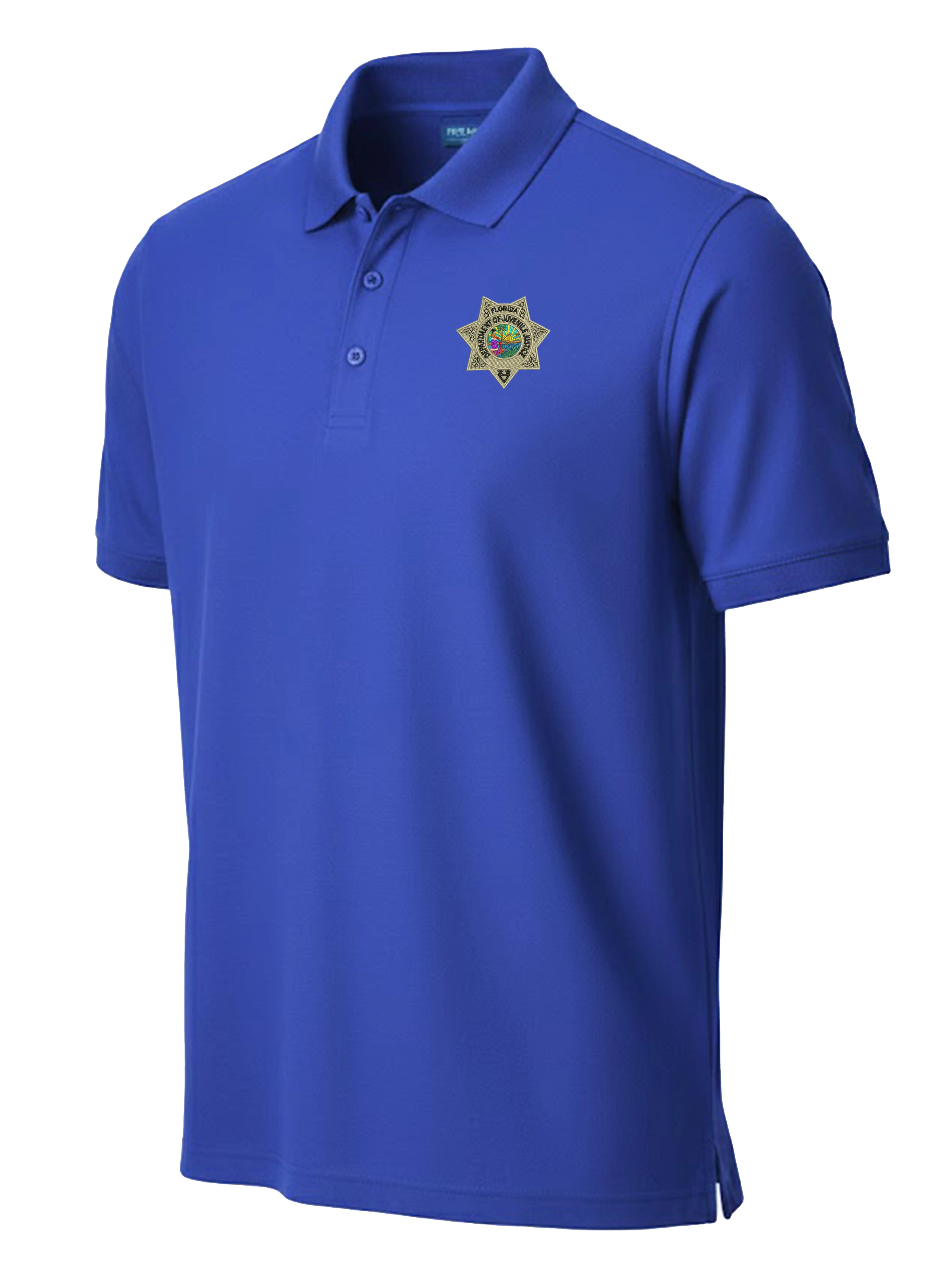 Florida Department of Juvenile Justice Mens Polo - Image 6