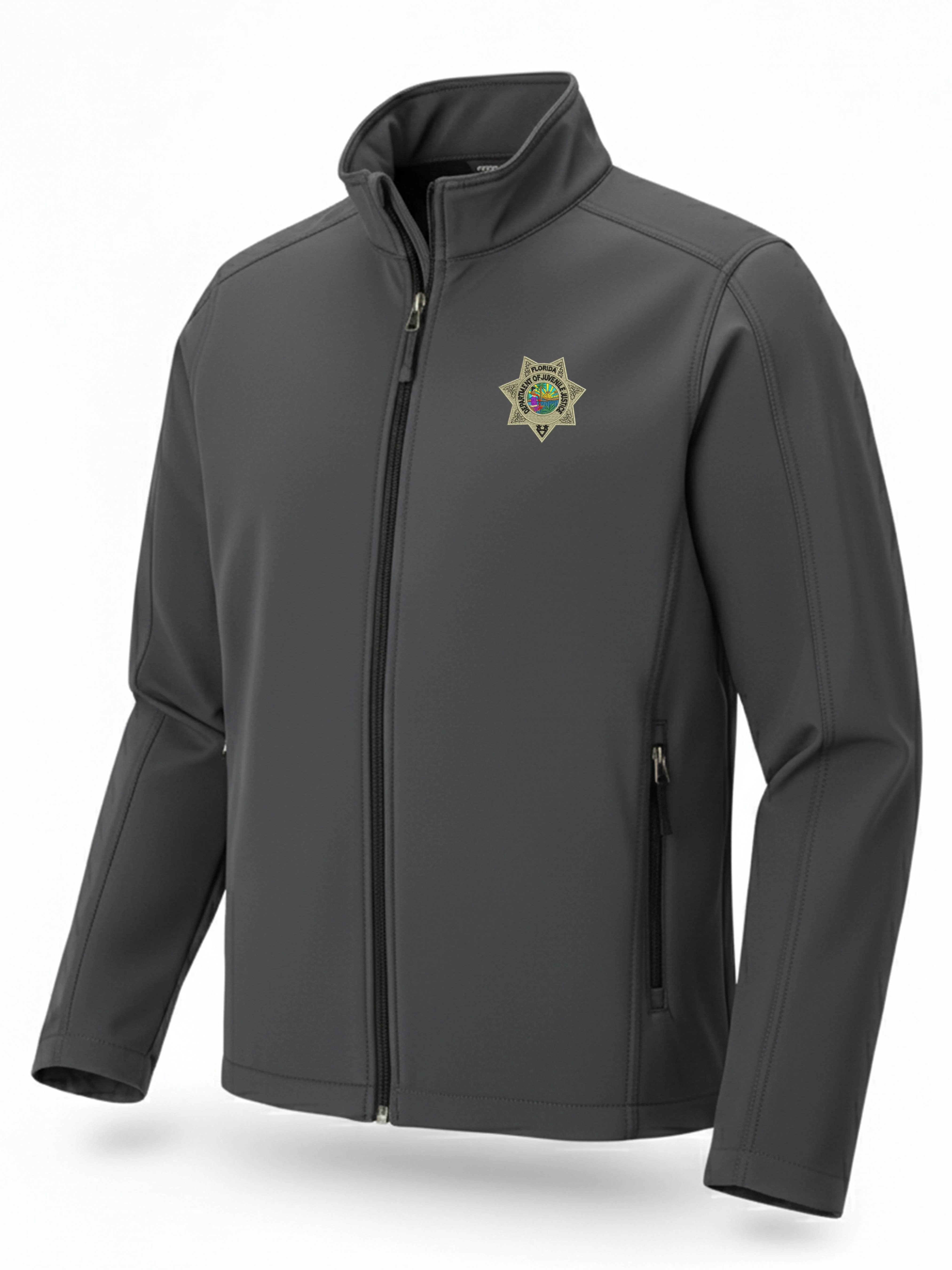 Florida Department of Juvenile Justice Mens Soft Shell - Image 3