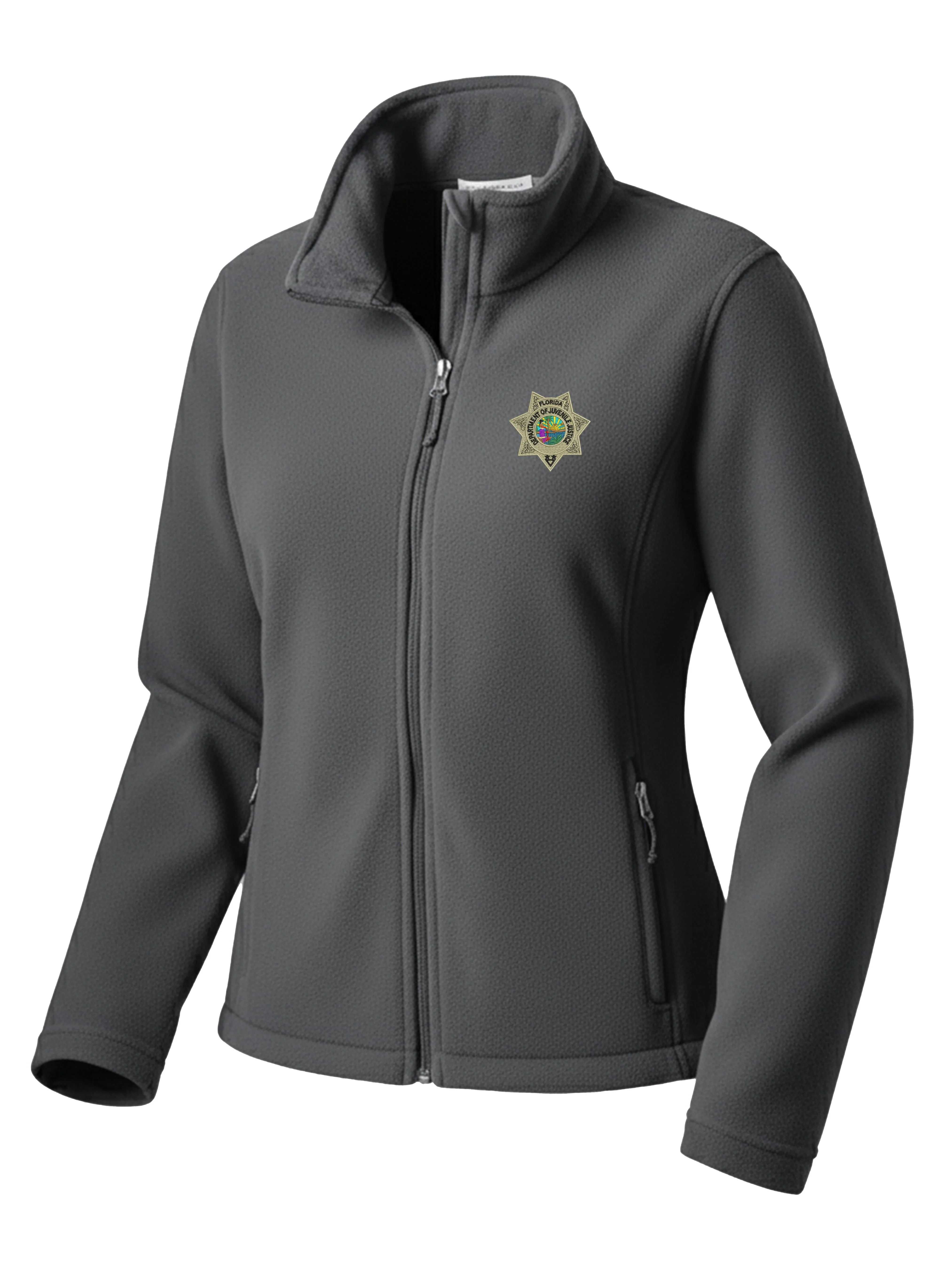 Florida Department of Juvenile Justice Womens Midweight Microfleece - Image 2