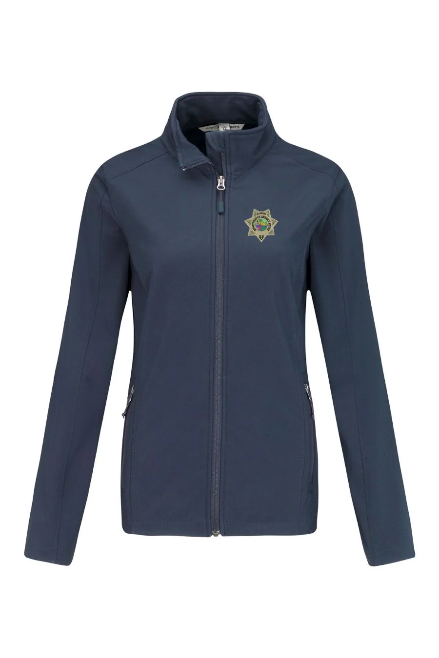 Florida Department of Juvenile Justice Women's Soft Shell Full-Zip Jacket - Image 2