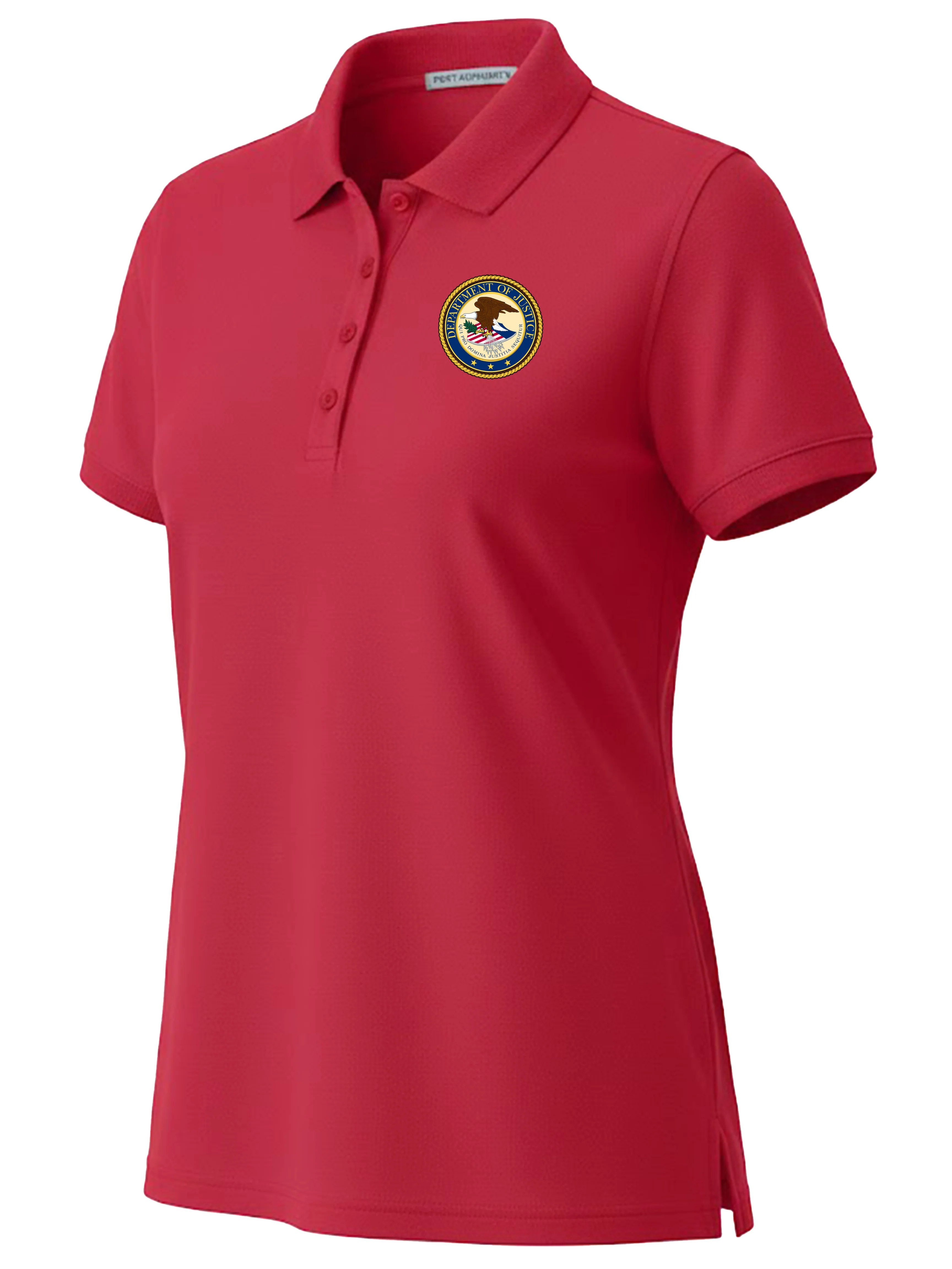 Department of Justice Polo Shirt - Women's Short Sleeve - Image 5