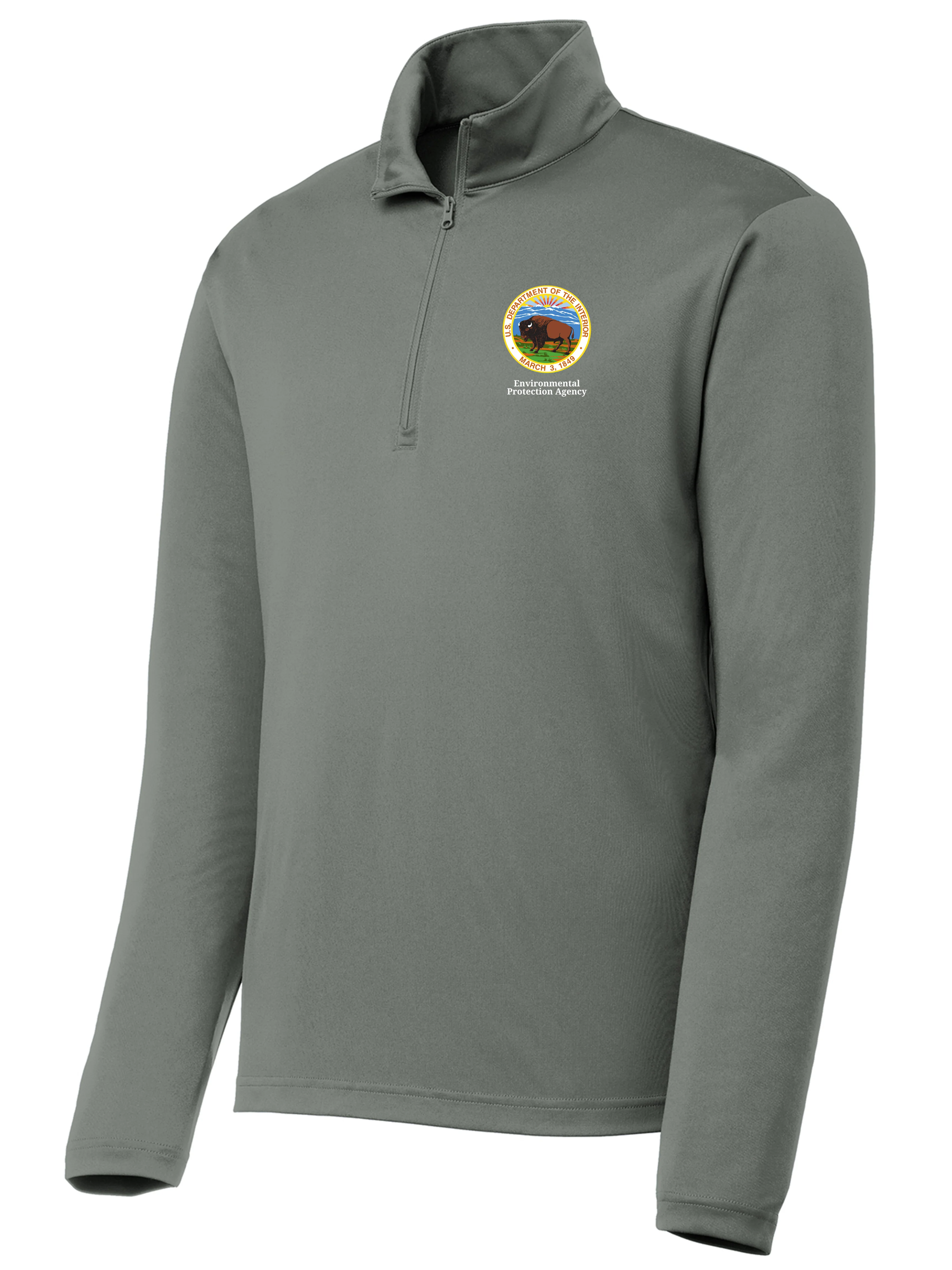 EPA Men's Lightweight Dri Fit 1/4 Zip - Image 4