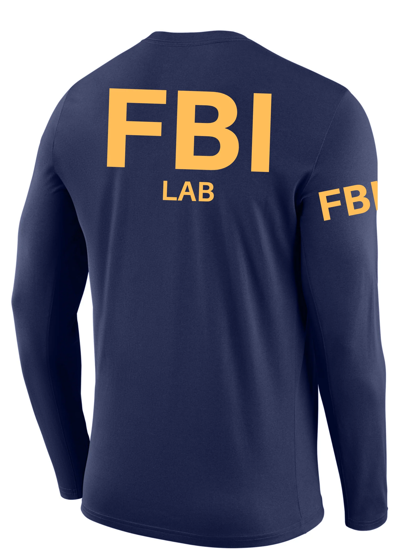 FBI Lab Agency Identifier T Shirt - Long Sleeve