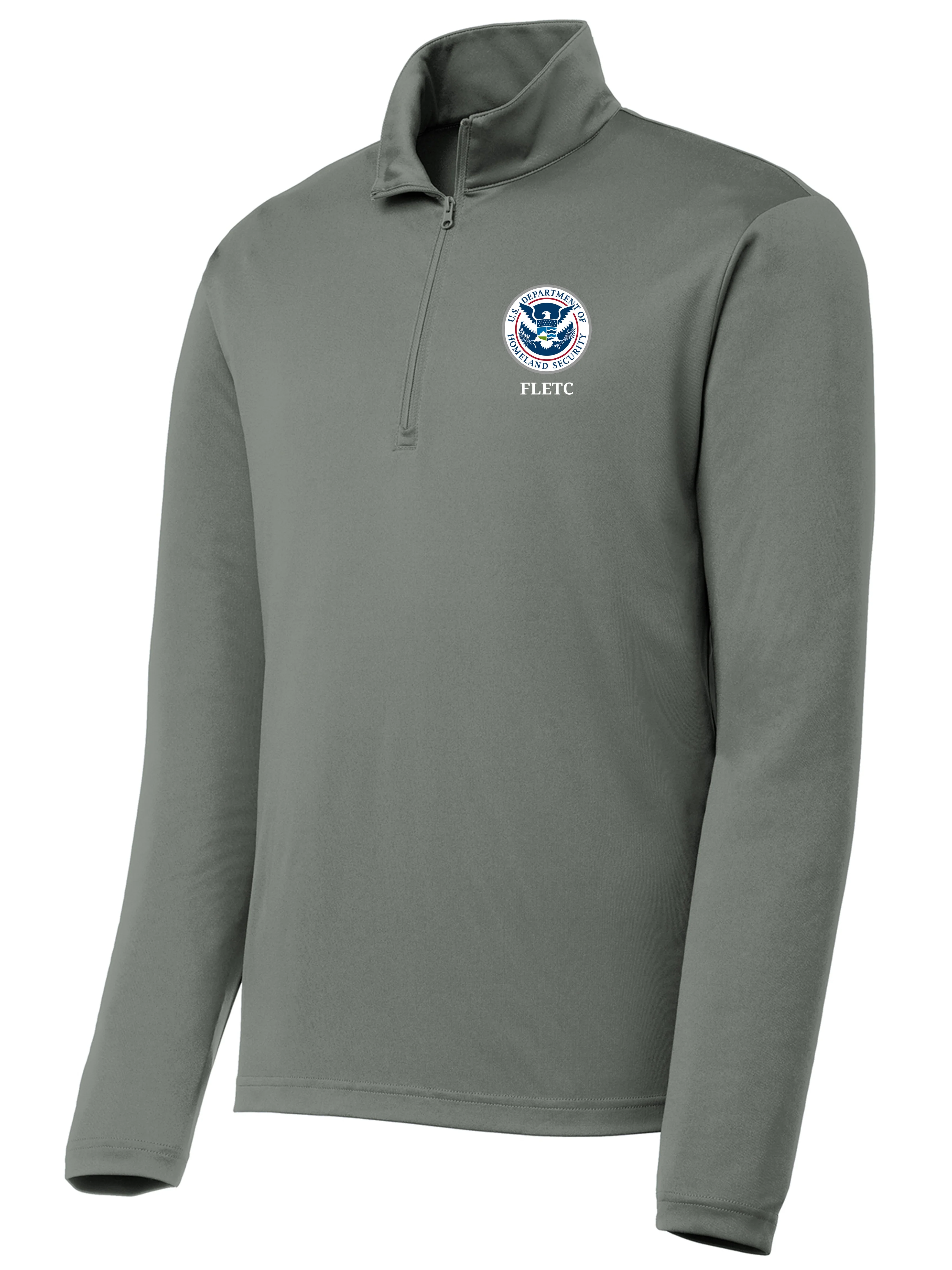 FLETC Men's Lightweight Dri Fit 1/4 Zip - Image 4