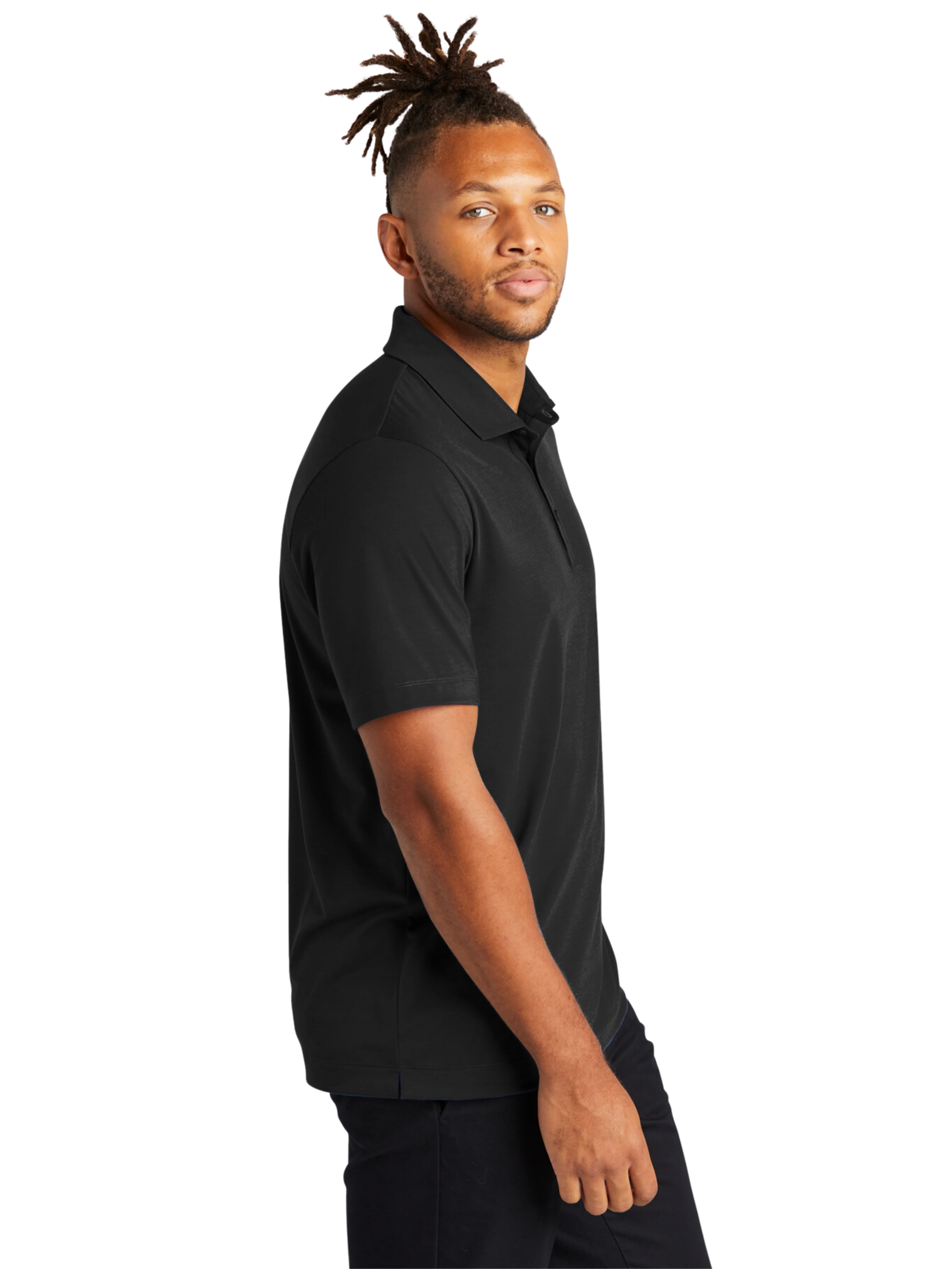 OHS Logo - Stretch Jersey Polo - Image 5
