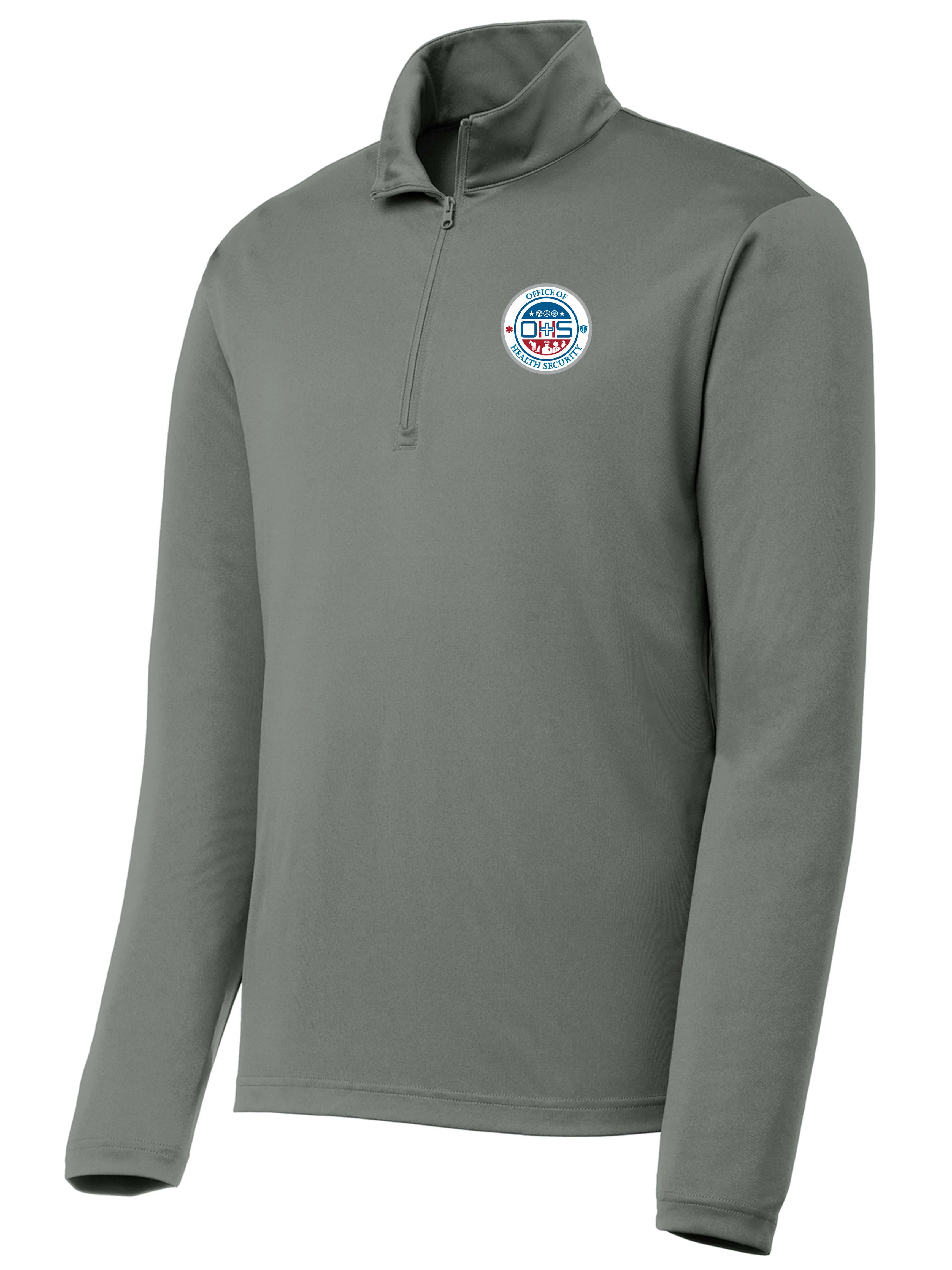 OHS Men's Lightweight Dri Fit 1/4 Zip - Image 4