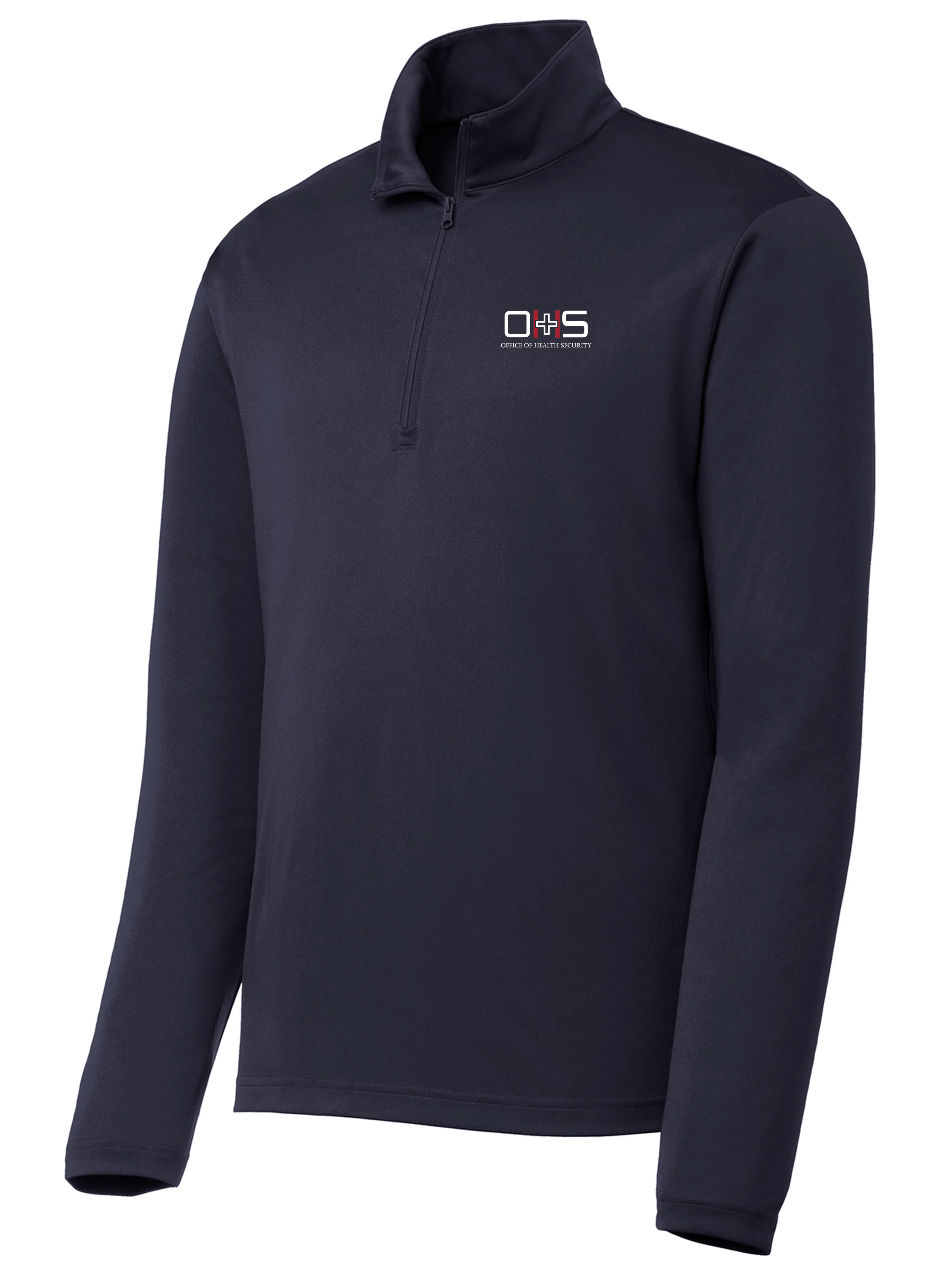 OHS Men's Lightweight Dri Fit 1/4 Zip - Image 2