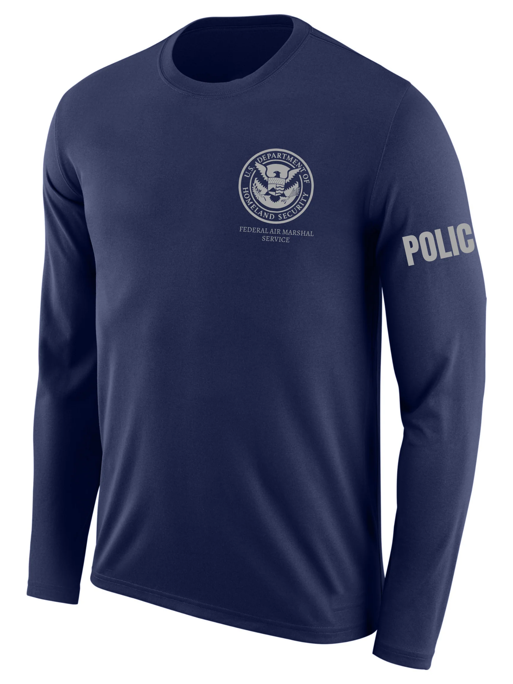 SUBDUED DHS FAMS Agency Identifier T Shirt - Long Sleeve - Image 2